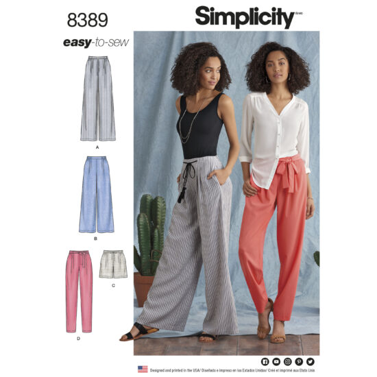 Simplicity 8389 Sewing Pattern