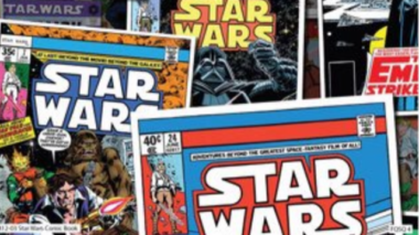 Star Wars Comic Book Fabric