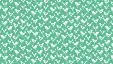 Fantasy Birds Makower Cotton Quilting Fabric