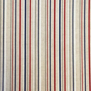 Linen Nautical Stripe Fabric