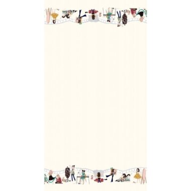 Little Sewists Double Border Michael Miller Cotton Fabric