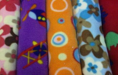 Patterned Fleece Scarf Length Pack