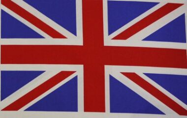 Union Jack 9 Flags Cotton