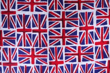 Vintage Union Jacks Cotton