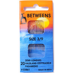 Quilting Betweens Needles 3-9