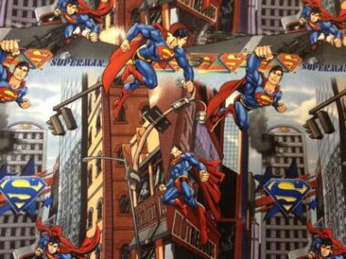 Superman Licensed Fabric