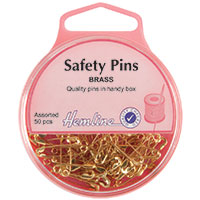 Brass Safety Pins